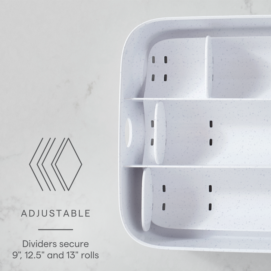 StoraRoll™ Food Wrap Dispenser, 3-in-1