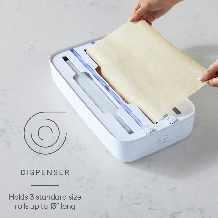StoraRoll™ Food Wrap Dispenser, 3-in-1