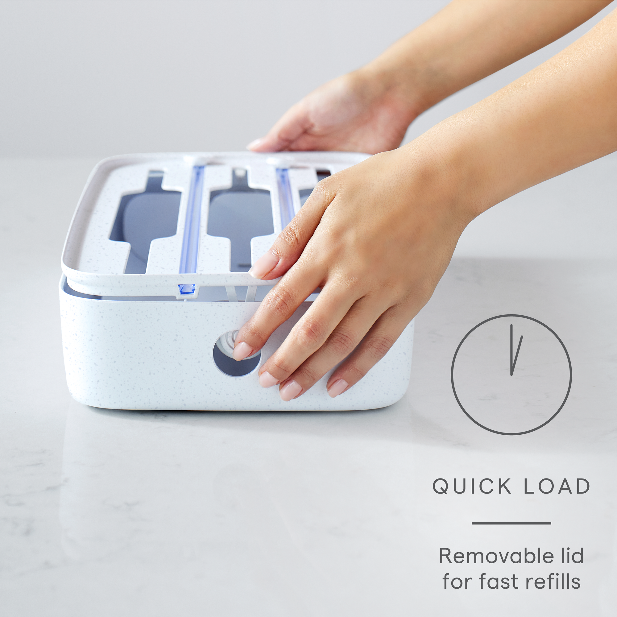 StoraRoll™ Food Wrap Dispenser, 3-in-1