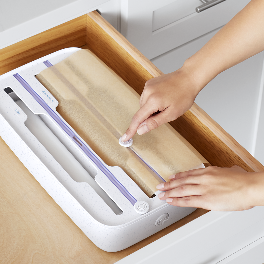 StoraRoll™ Food Wrap Dispenser, 3-in-1