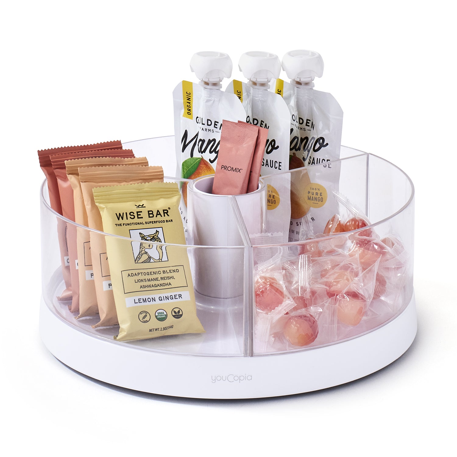 SmoothSpin™ Turntable with 3 Bins