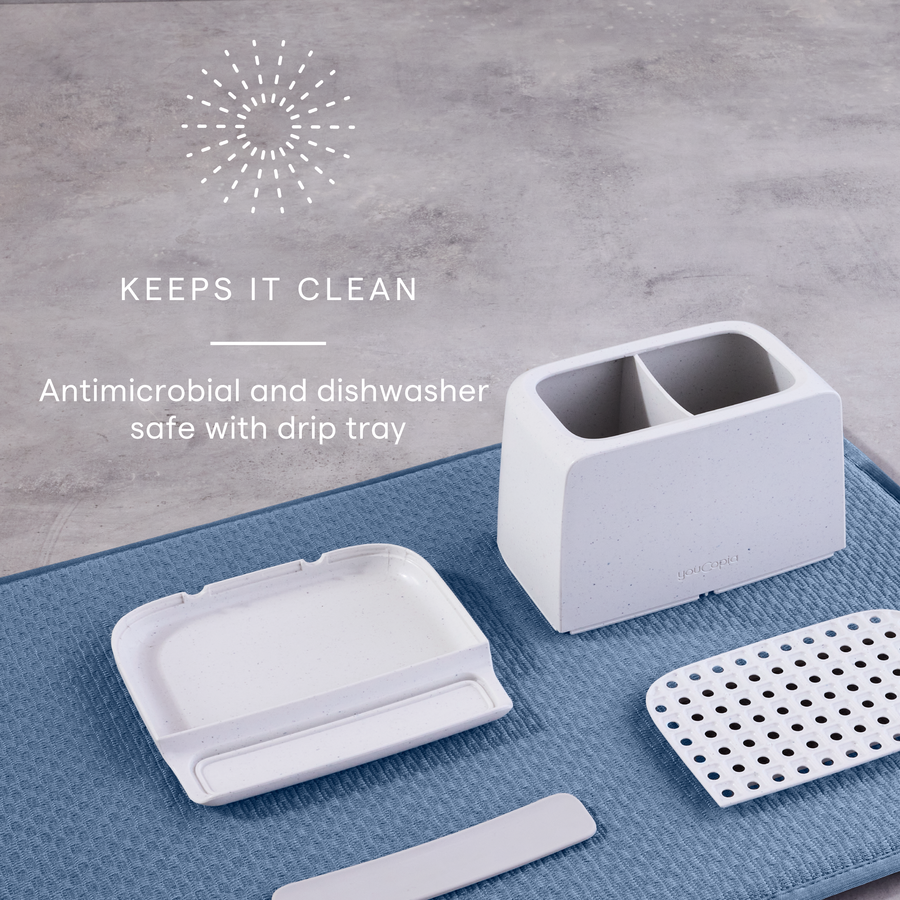 The Ledge™ Toothbrush Holder, 2 Slot