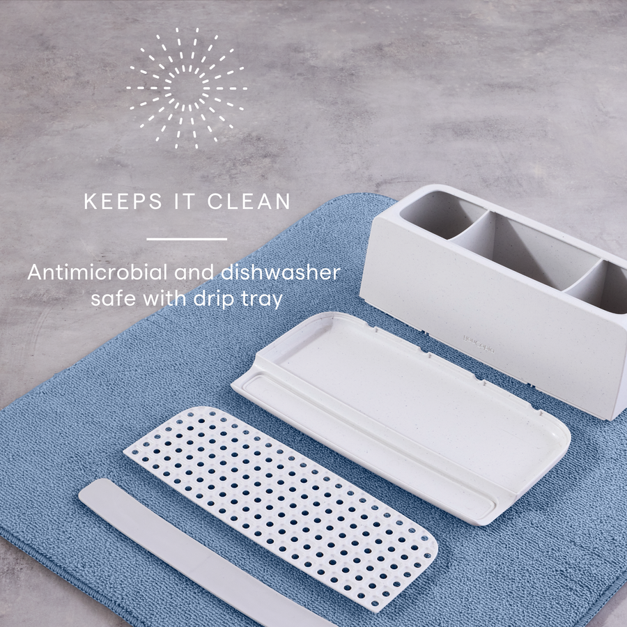 The Ledge™ Toothbrush Holder, 3 Slot