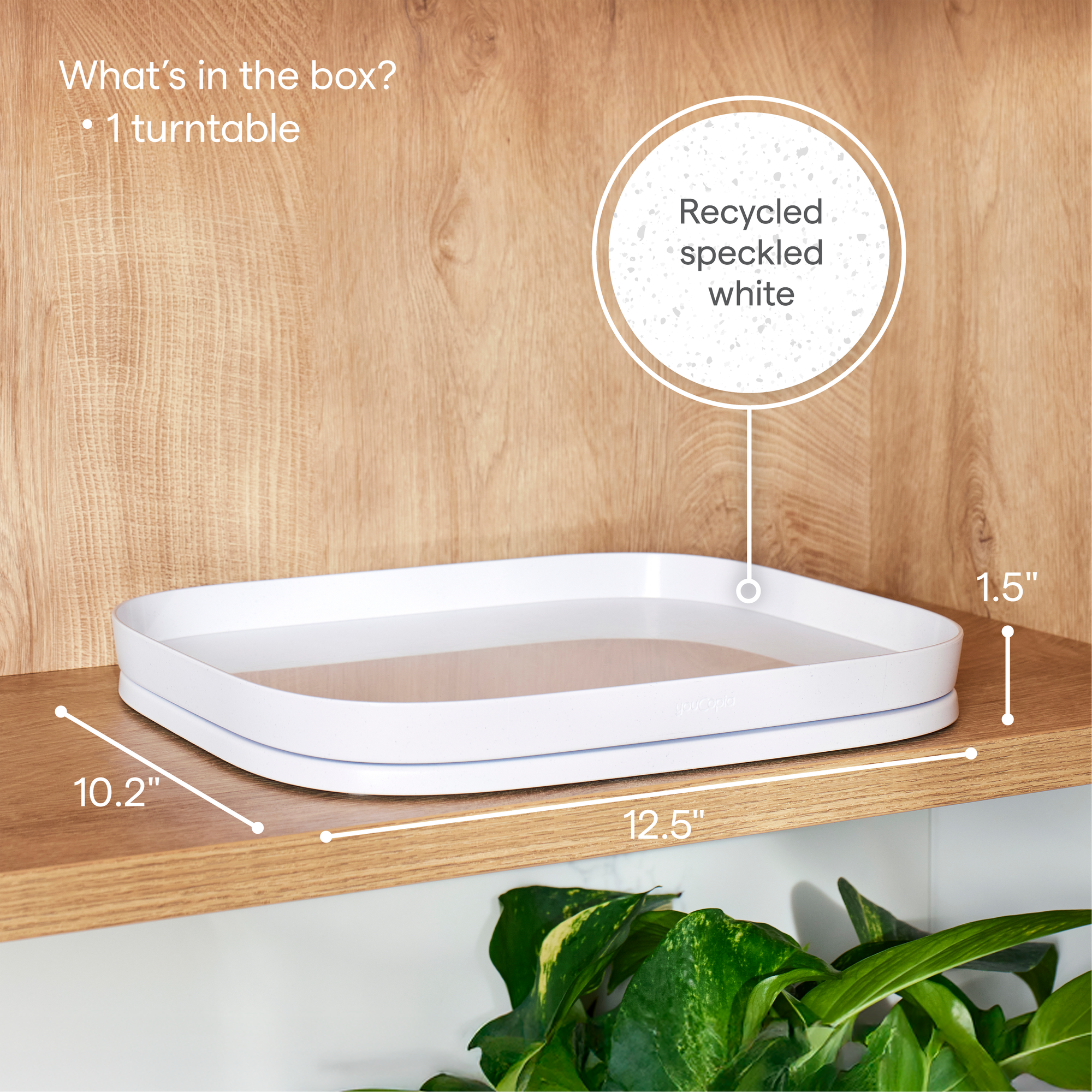 MagicTrack™ Rectangle Turntable