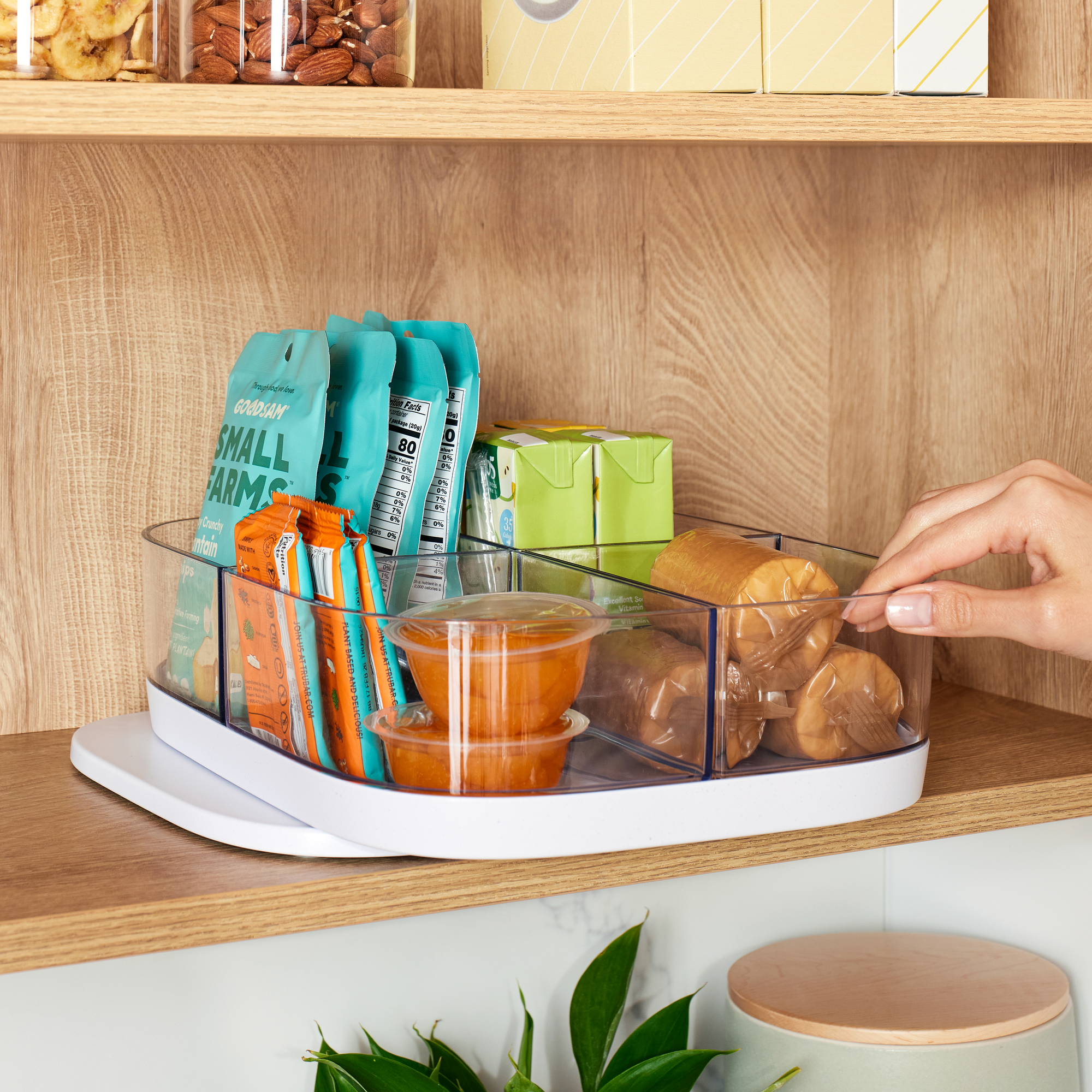 MagicTrack™ Turntable with Bins