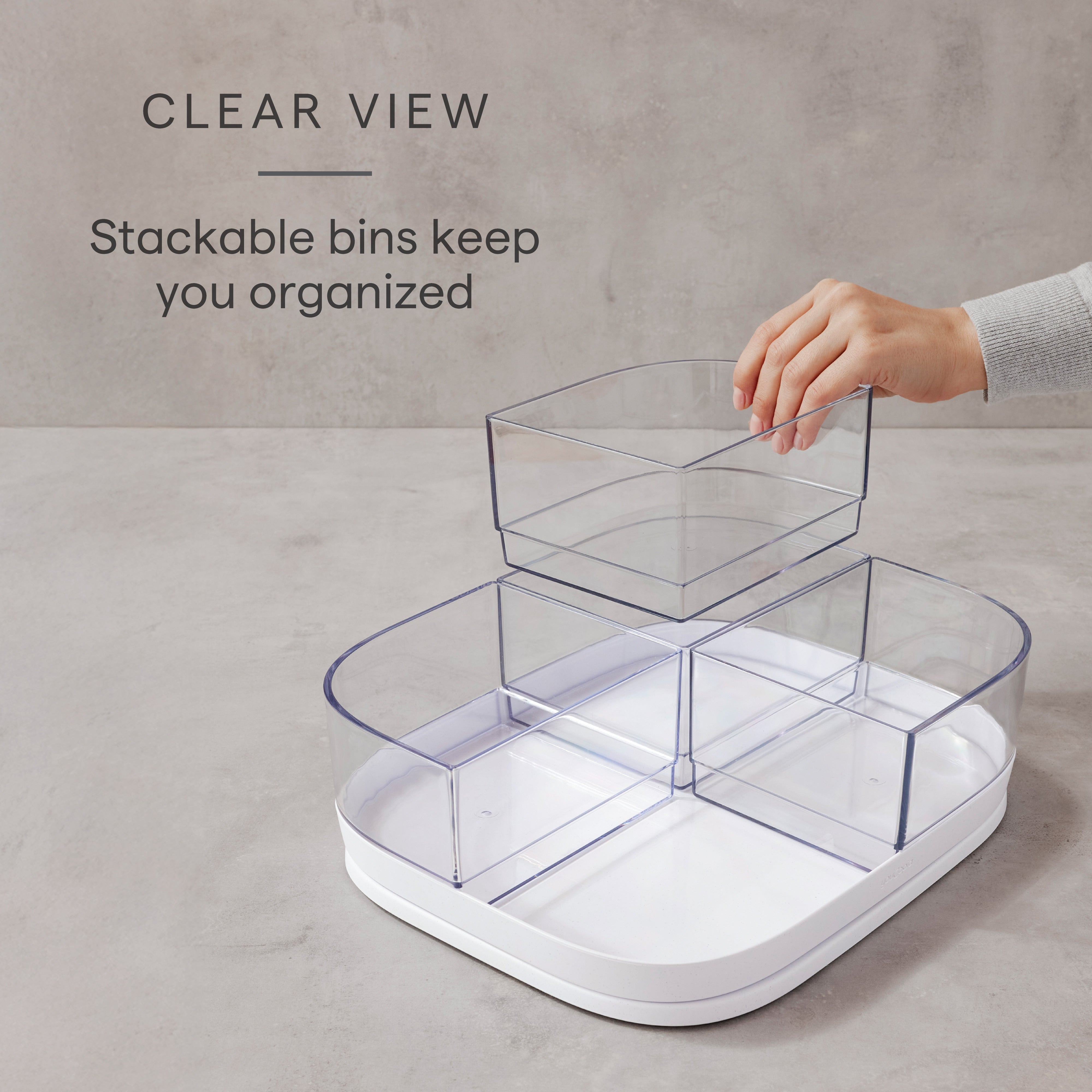 MagicTrack™ Turntable with Bins