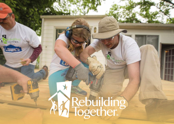 Organizing Helps partner Rebuilding Together