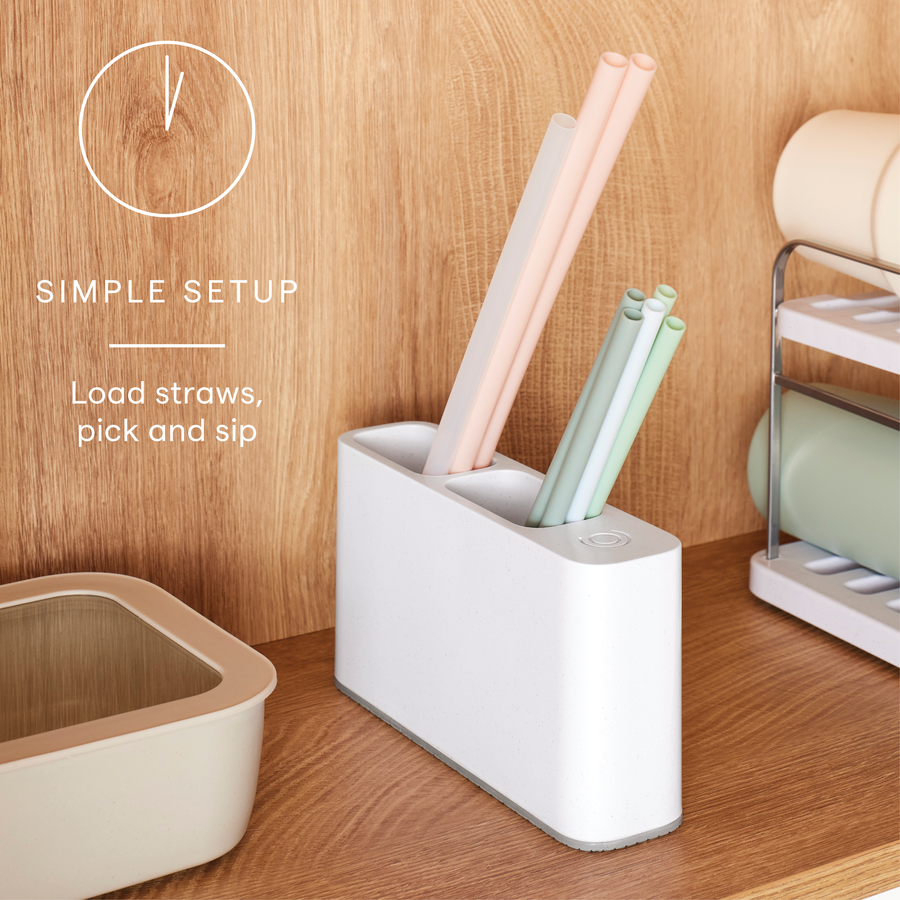 SipStation™ Straw Holder