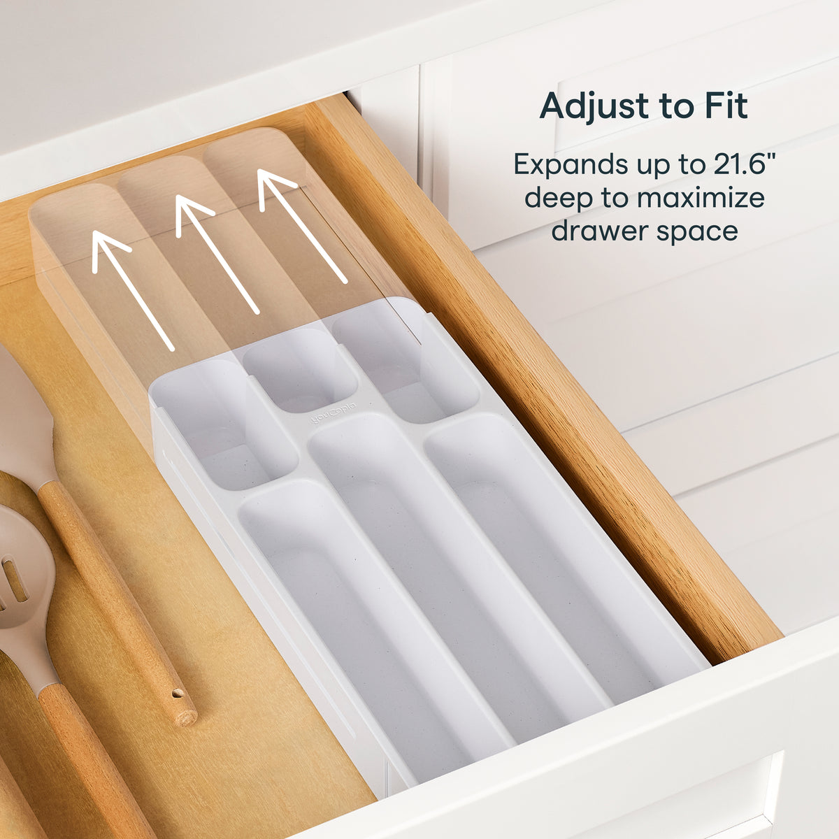 DrawerFit® Expandable Utensil Tray, Small