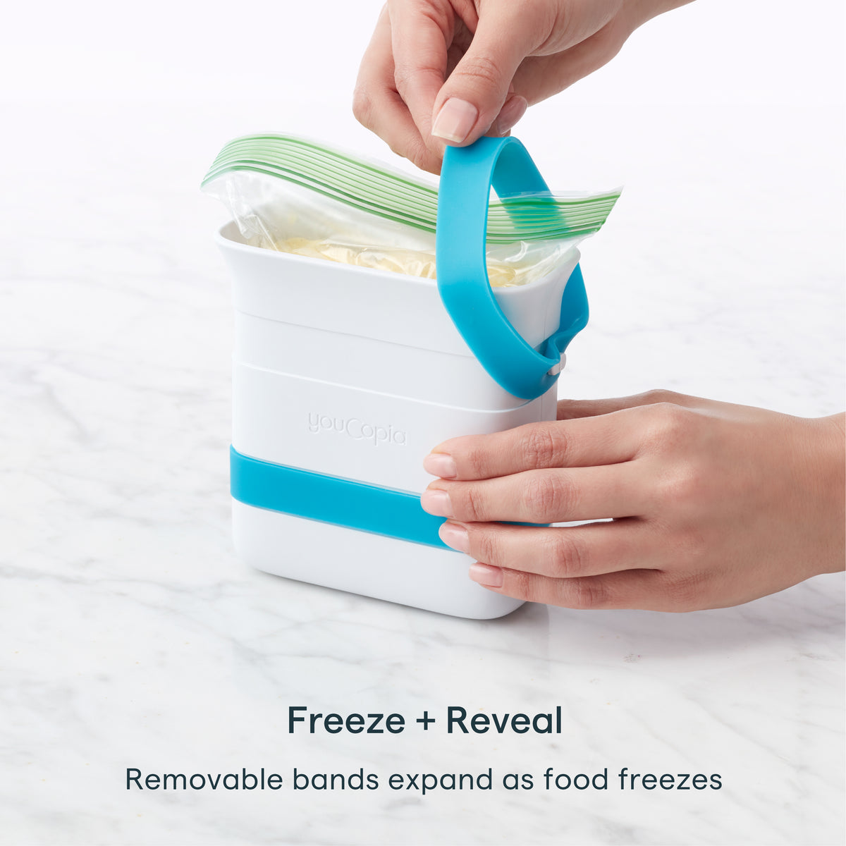 FreezeUp® Food Block Maker, 2 Cup, 2-Pack