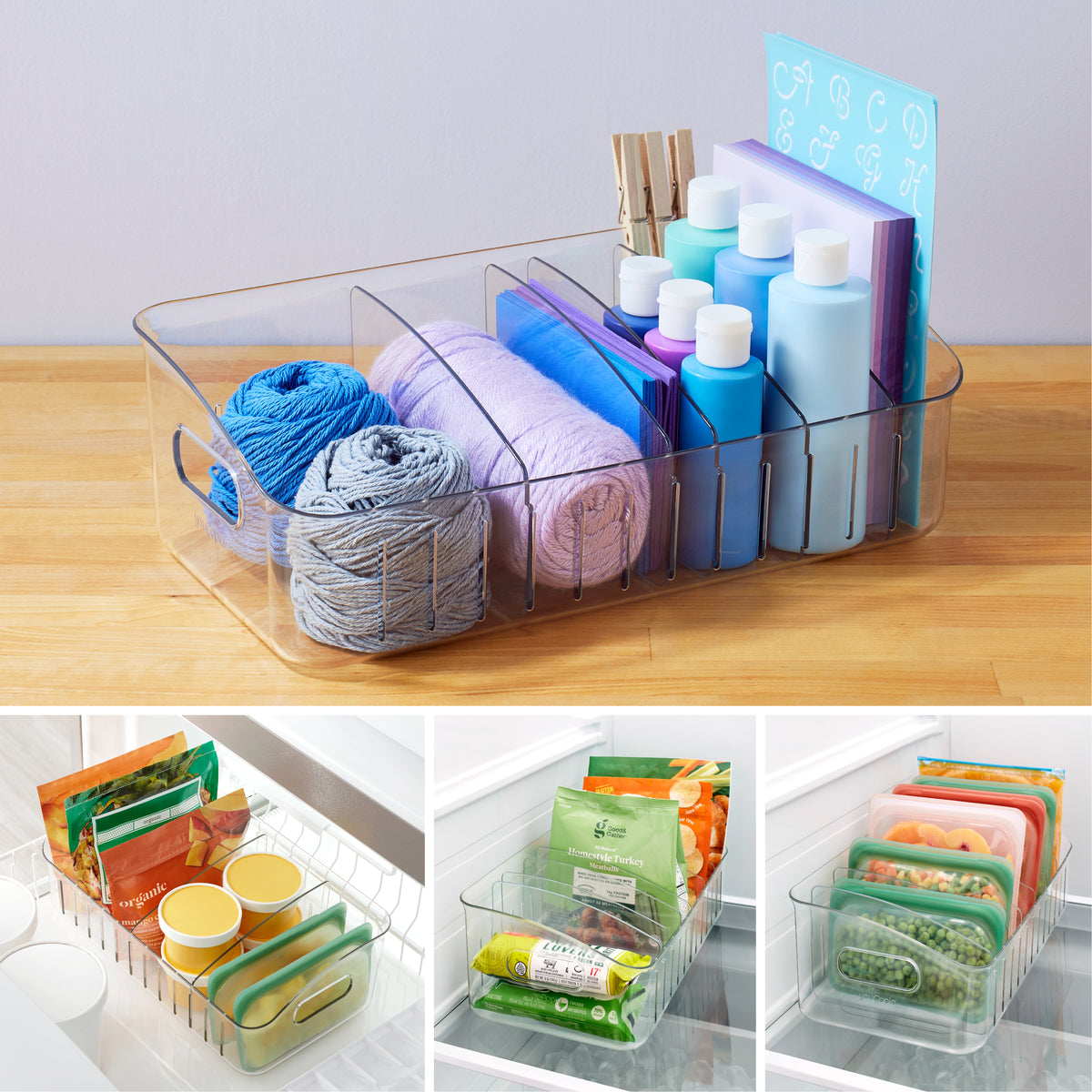 FreezeUp® Freezer Bin, 15"