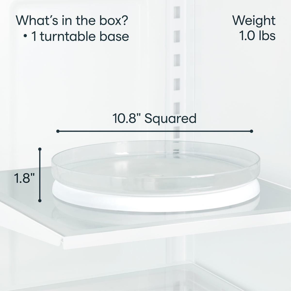 FridgeView® Fridge Turntable