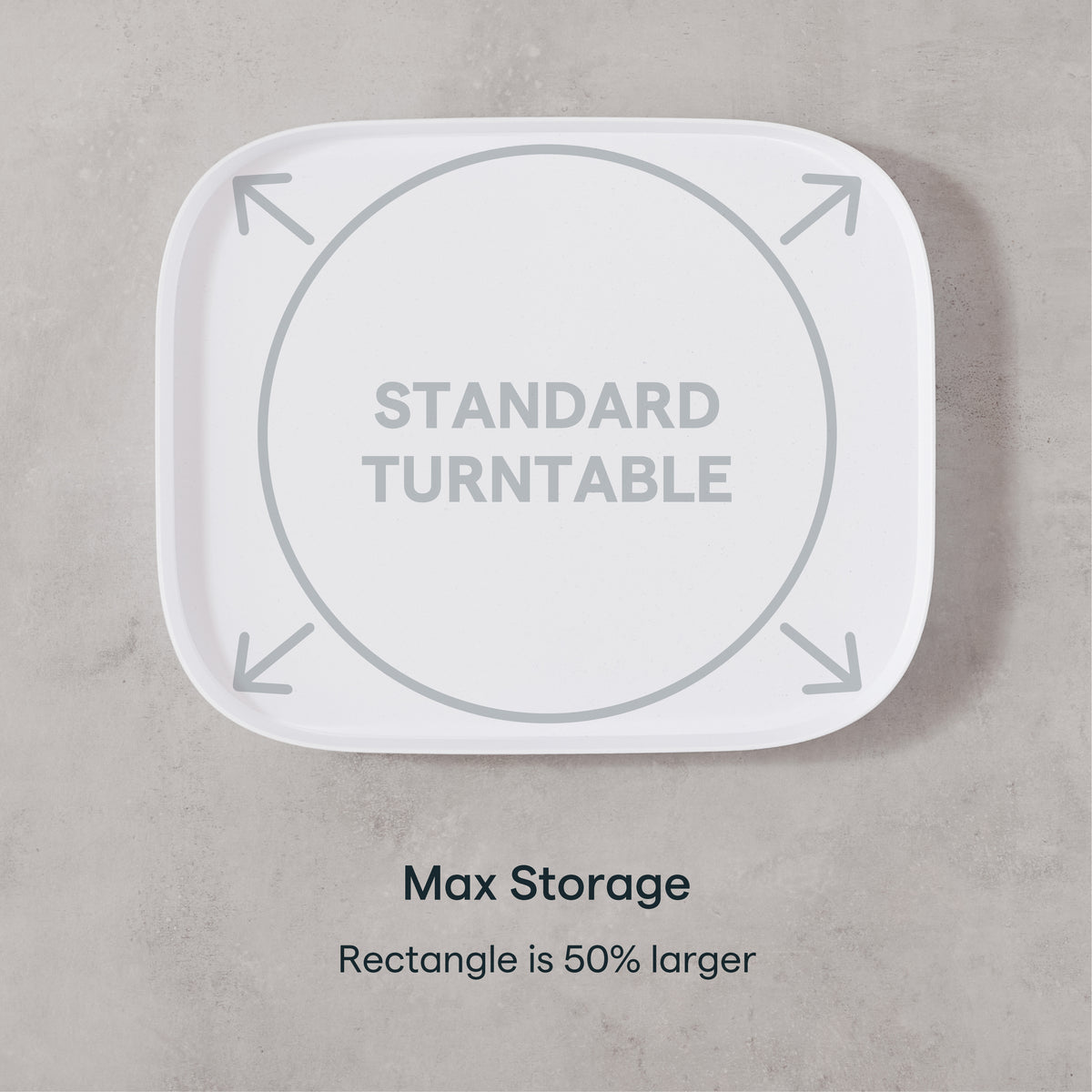 MagicTrack™ Rectangle Turntable