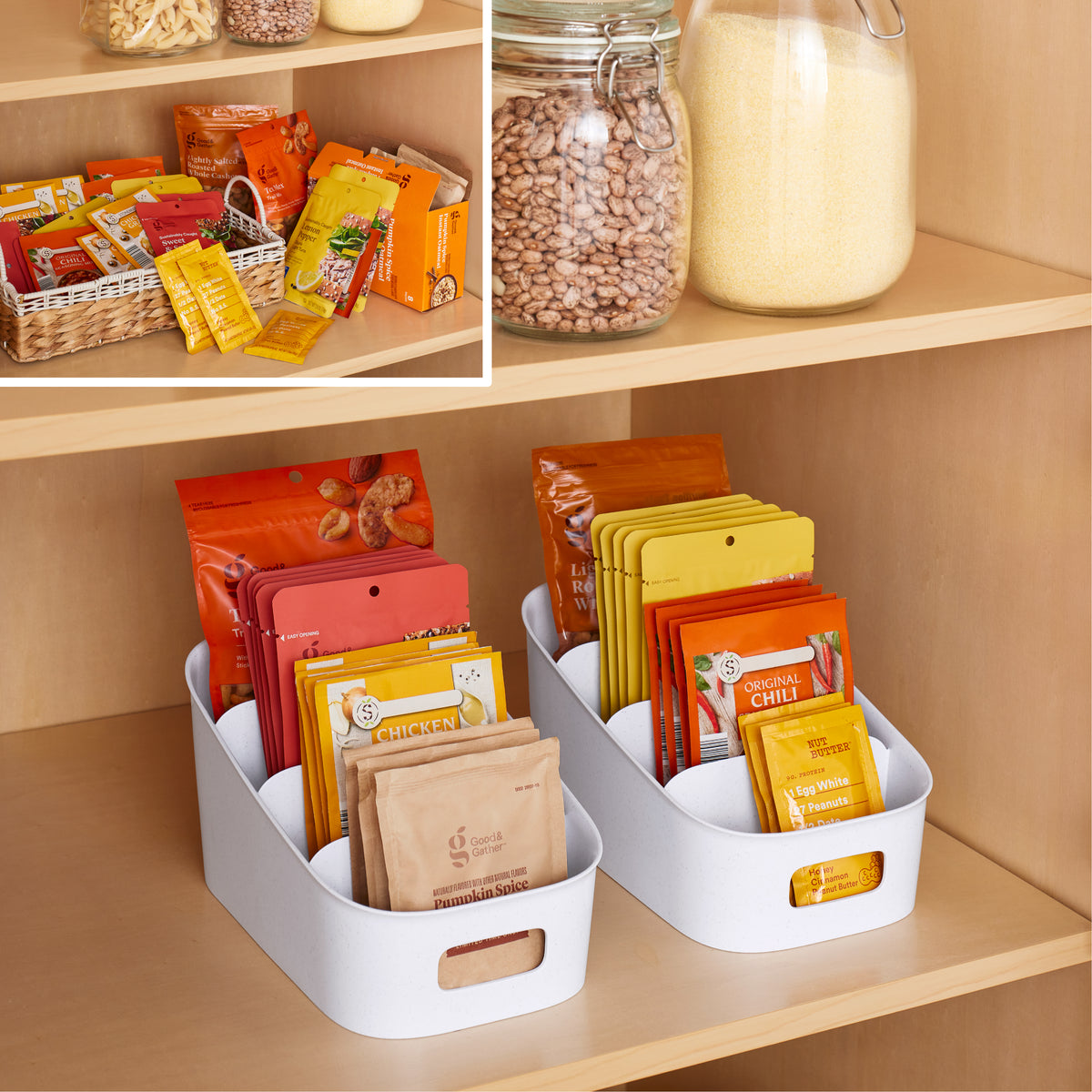 ShelfBin™ Packet Organizer
