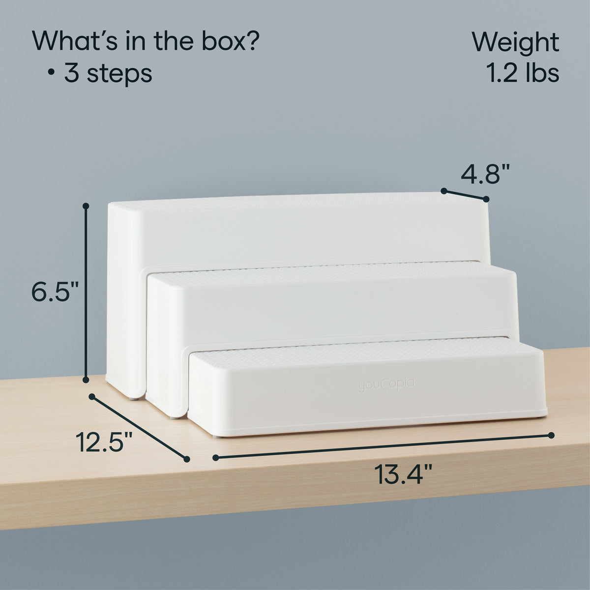 ShelfSteps™ Can Organizer 3-Shelf