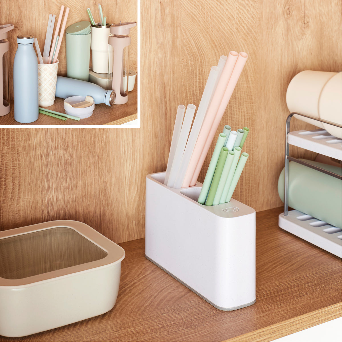 SipStation™ Straw Holder