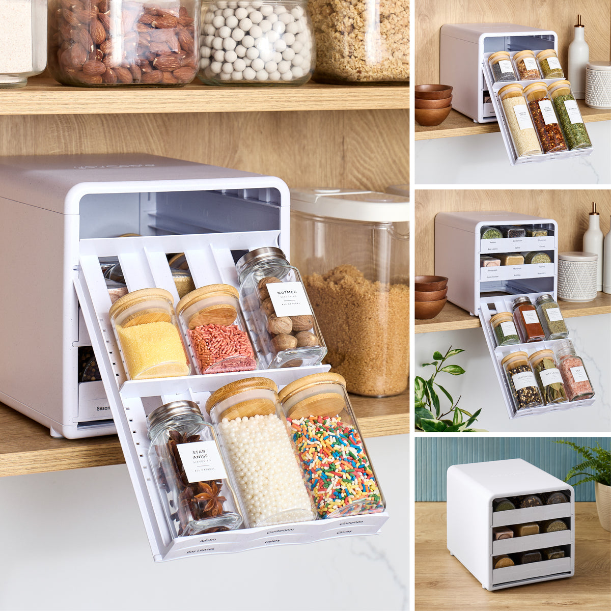 SpiceStack® Spice Organizer, 18 Bottle