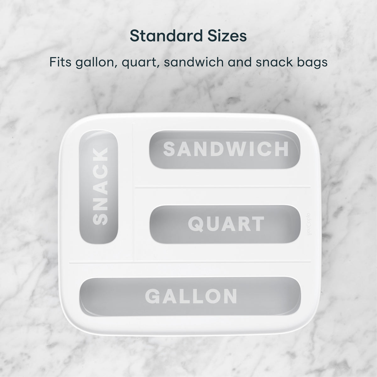 StoraBag™ Food Bag Dispenser, 4 Slot