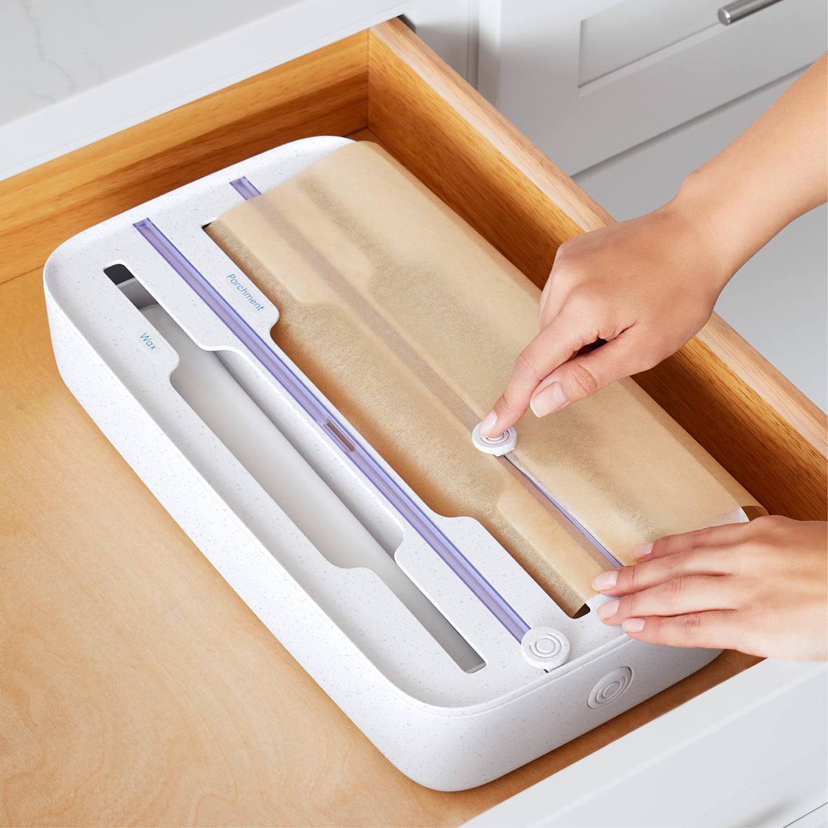 StoraRoll™ Food Wrap Dispenser, 3-in-1