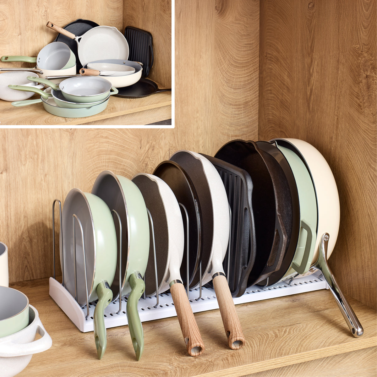 StoreMore® Cookware Rack