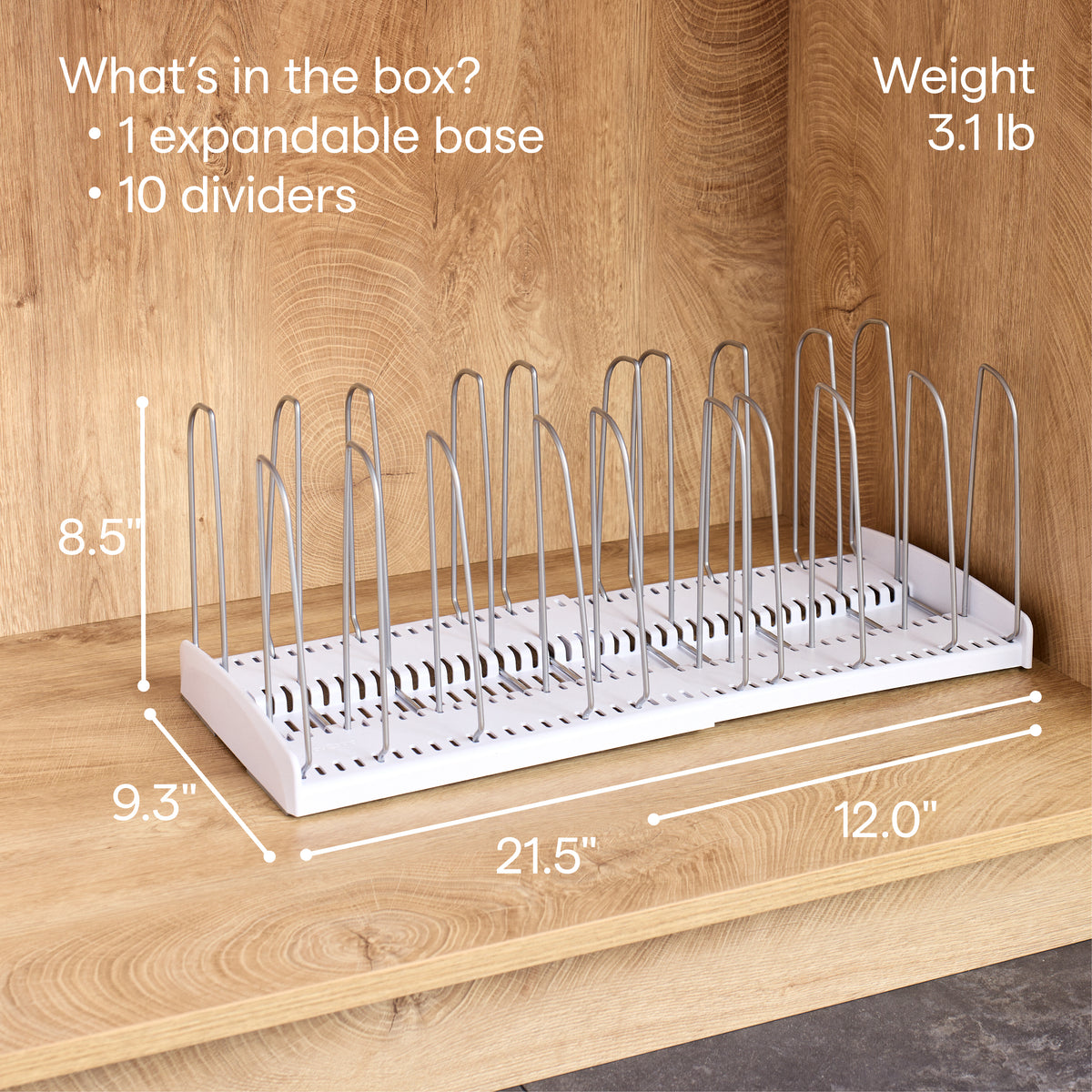 StoreMore® Cookware Rack