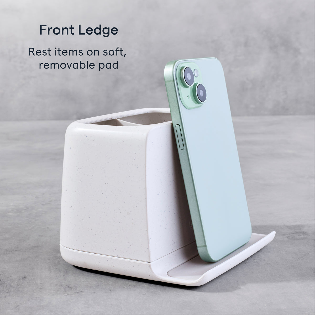 The Ledge™ Toothbrush Holder, 2 Slot