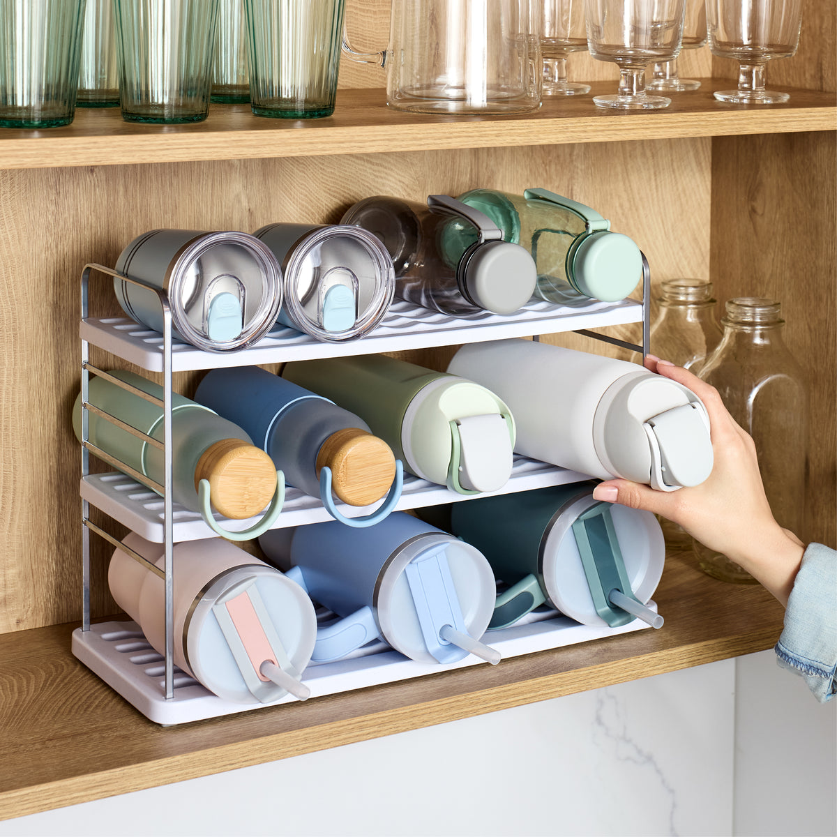 UpSpace® Bottle Organizer, 12 Bottle