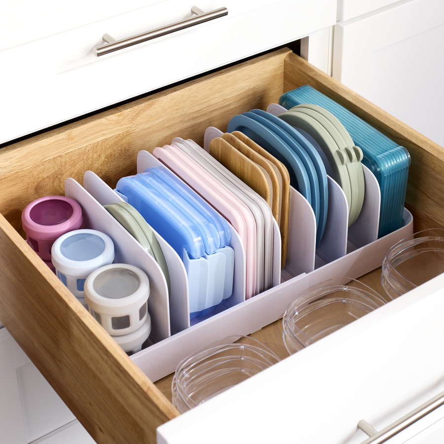 StoraLid® Expandable Container Lid Organizer, 40 Lid