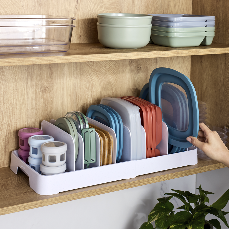 StoraLid® Expandable Container Lid Organizer, 40 Lid