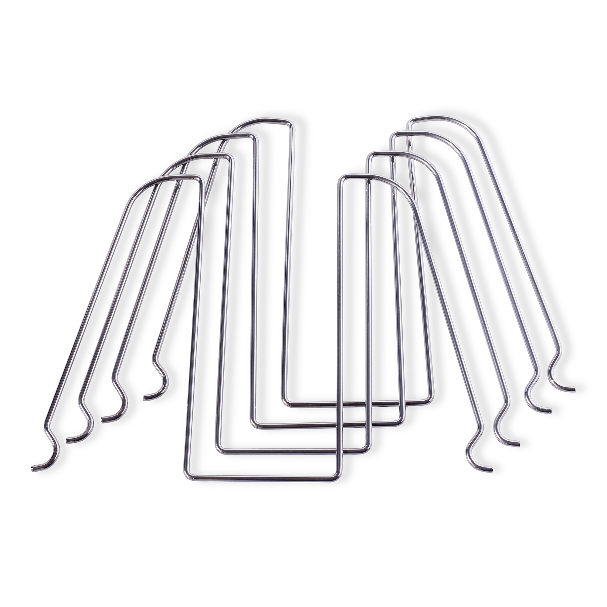 Set of Expandable Cookware Rack extra wires on a white background