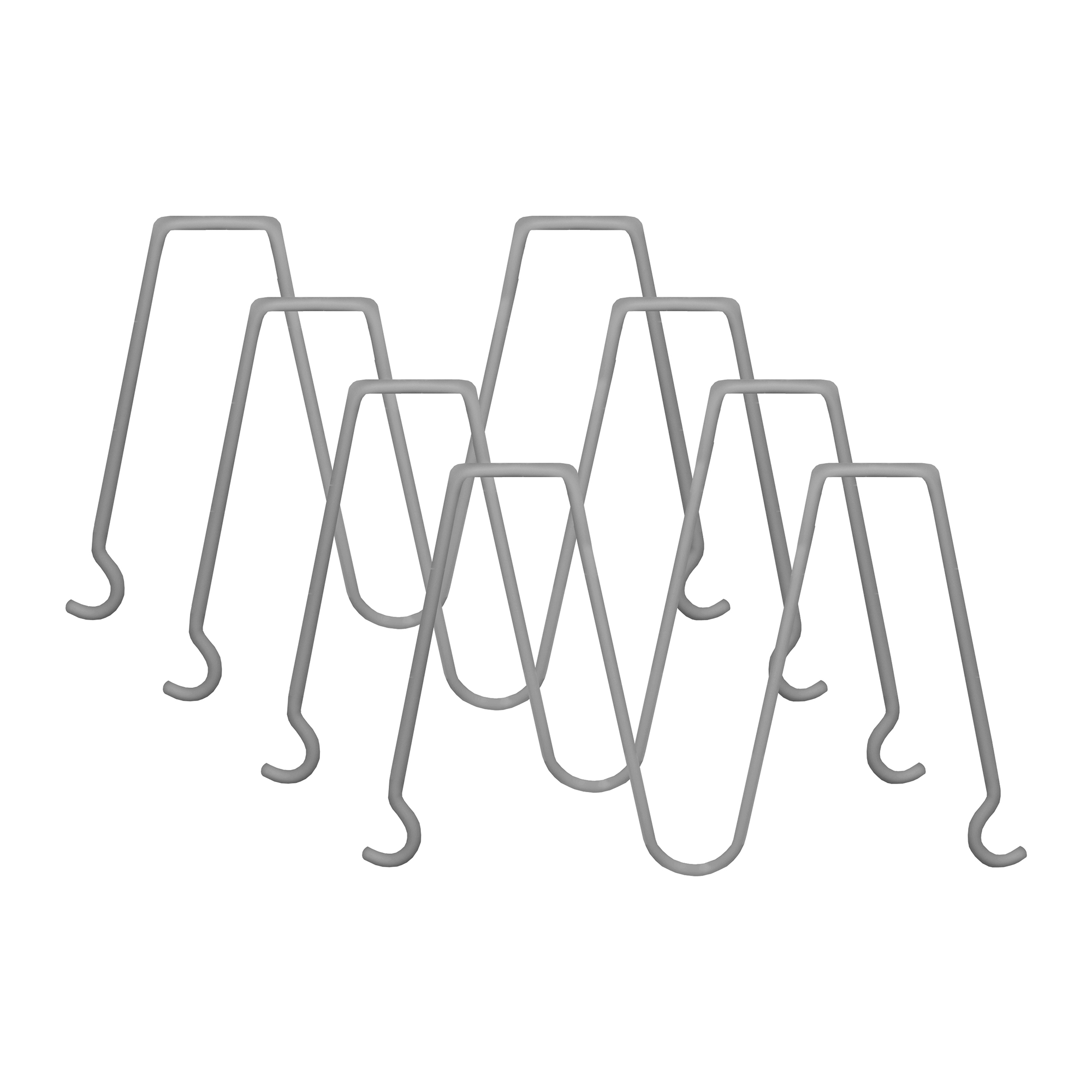 Set of Lid Holder Rack extra wires on a white background