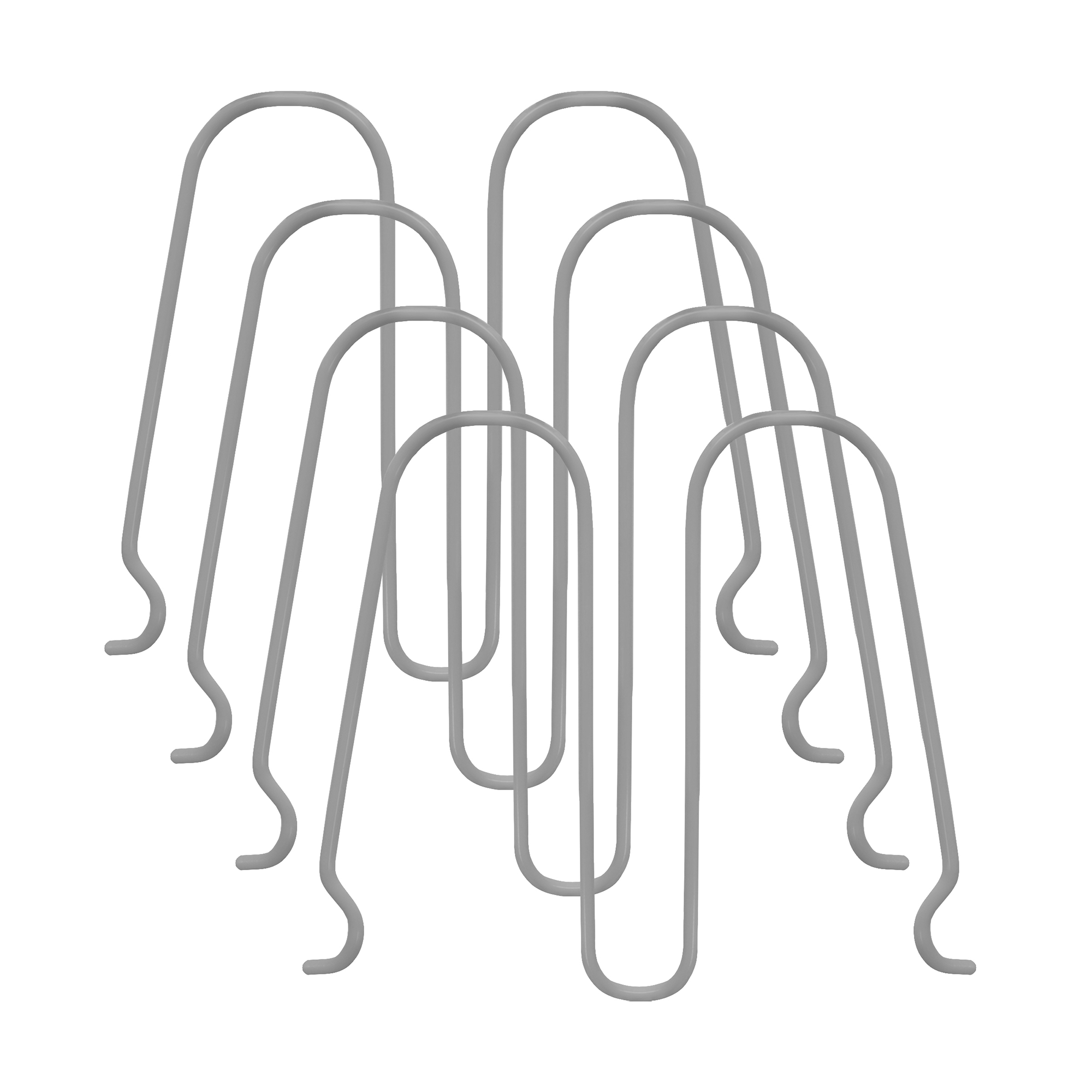 Set of Pan and Lid Rack extra wires on a white background