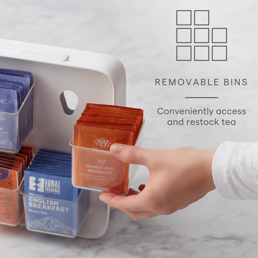 TeaStand® 80 Tea Bag Organizer Caddy