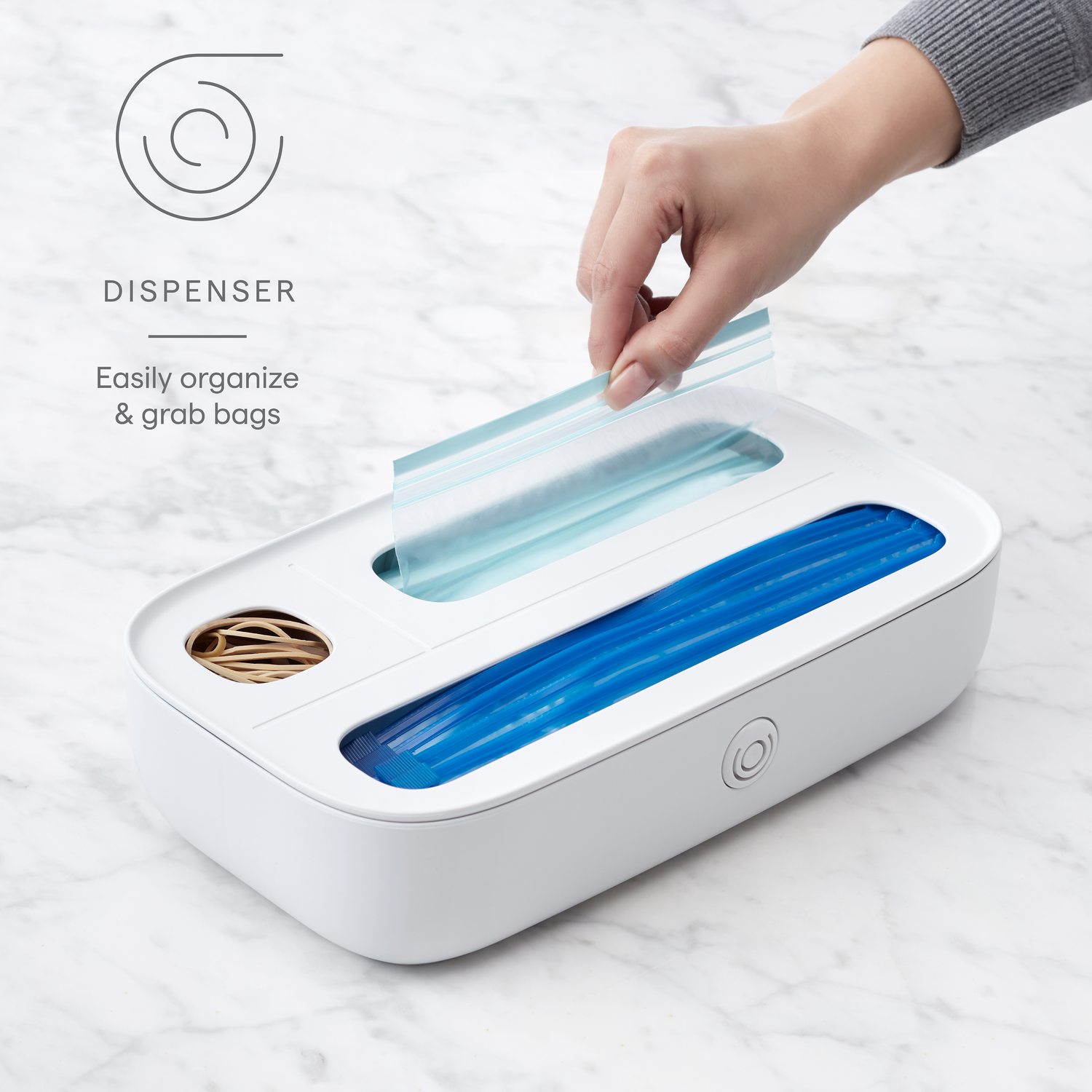 StoraBag™ Food Bag Dispenser, 3 Slot