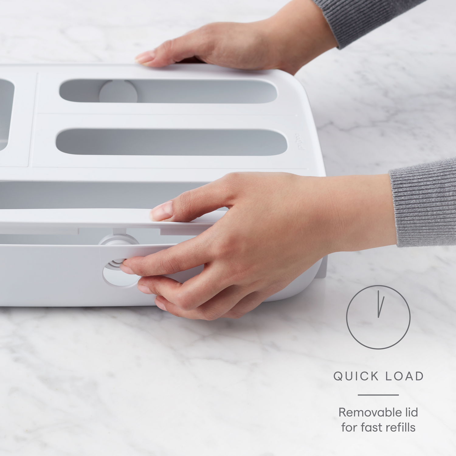 StoraBag™ Food Bag Dispenser, 4 Slot