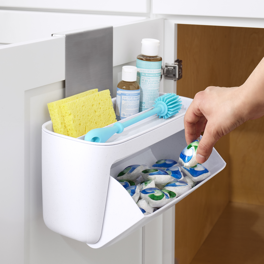 YouCopia DoorStash Dishwasher Pod Holder - White