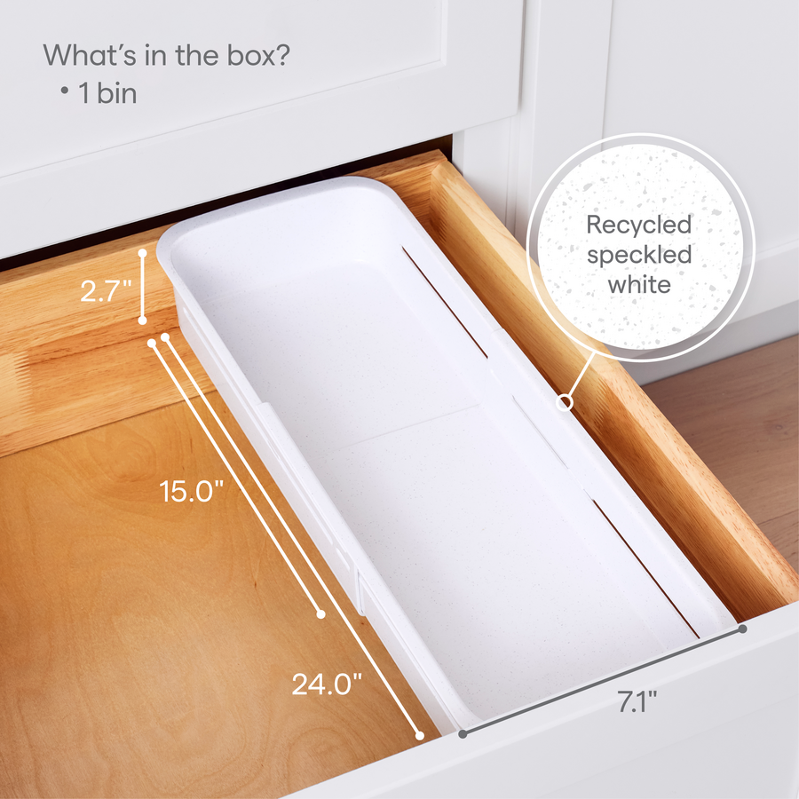 DrawerFit® Sliding Drawer Bin