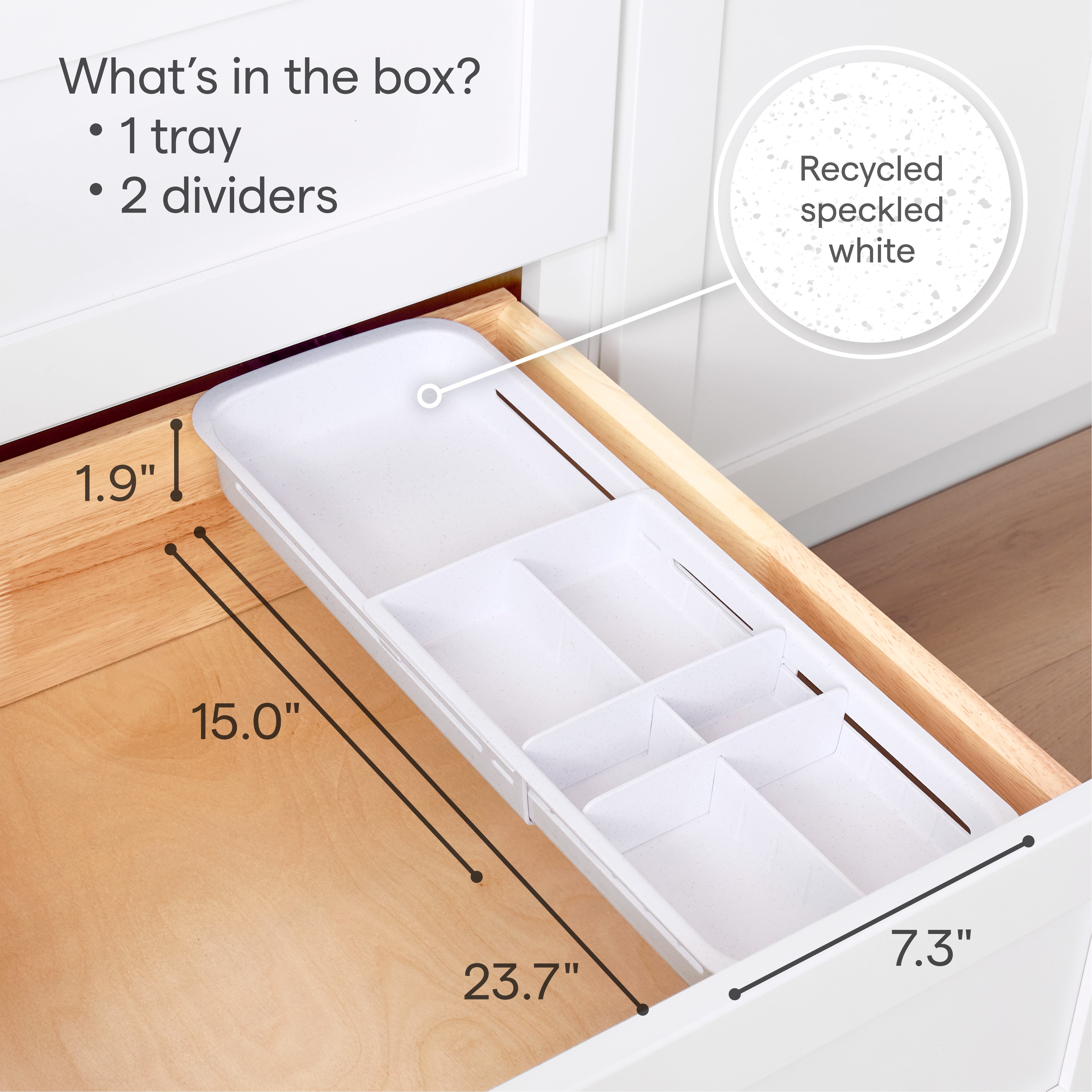 DrawerFit® Sliding Drawer Tray