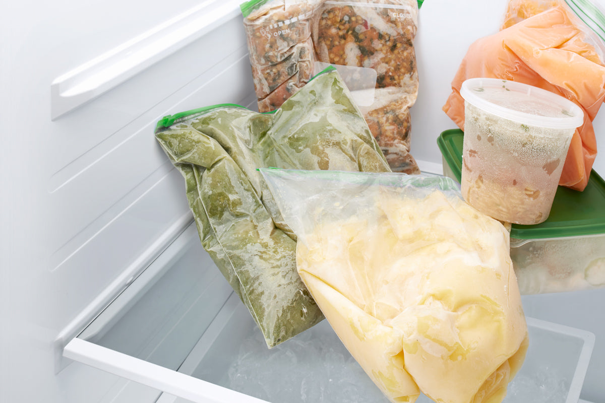 Freezer Food Block Maker 6-Cup Portions Kitchen Refrigerator