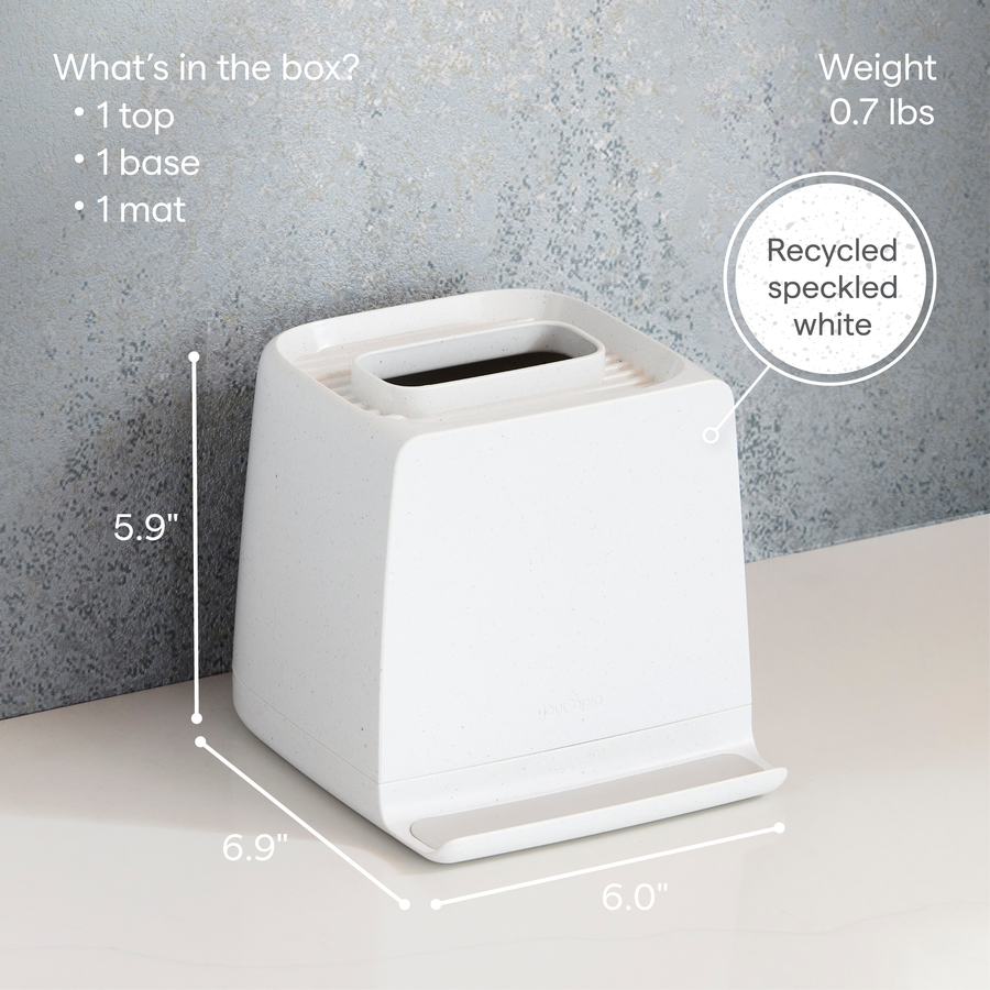 The Ledge™ Tissue Holder, Cube