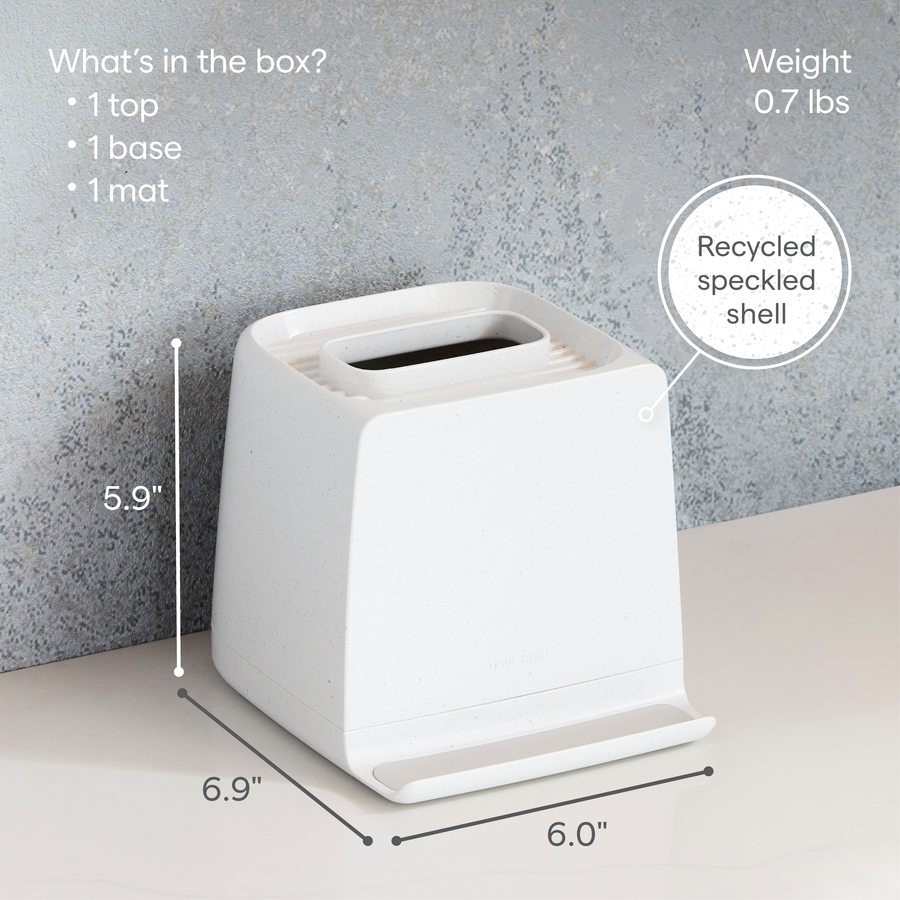 The Ledge™ Tissue Holder, Cube