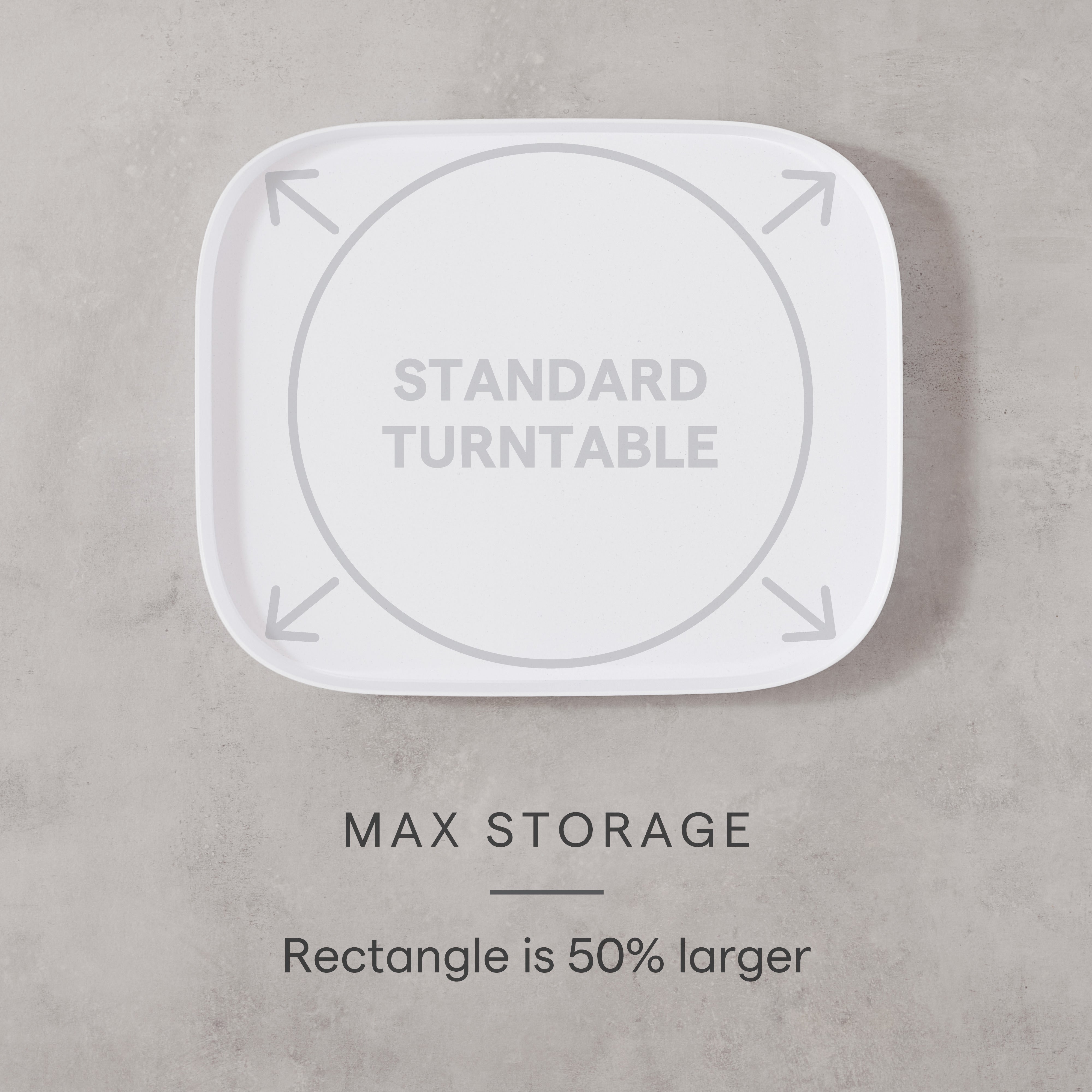 MagicTrack™ Rectangle Turntable