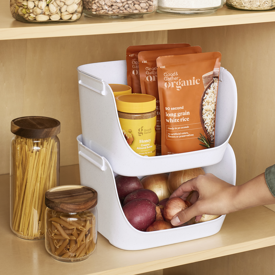 YouCopia – ShelfBin™ Stacking Pantry Bins, 2-Pack