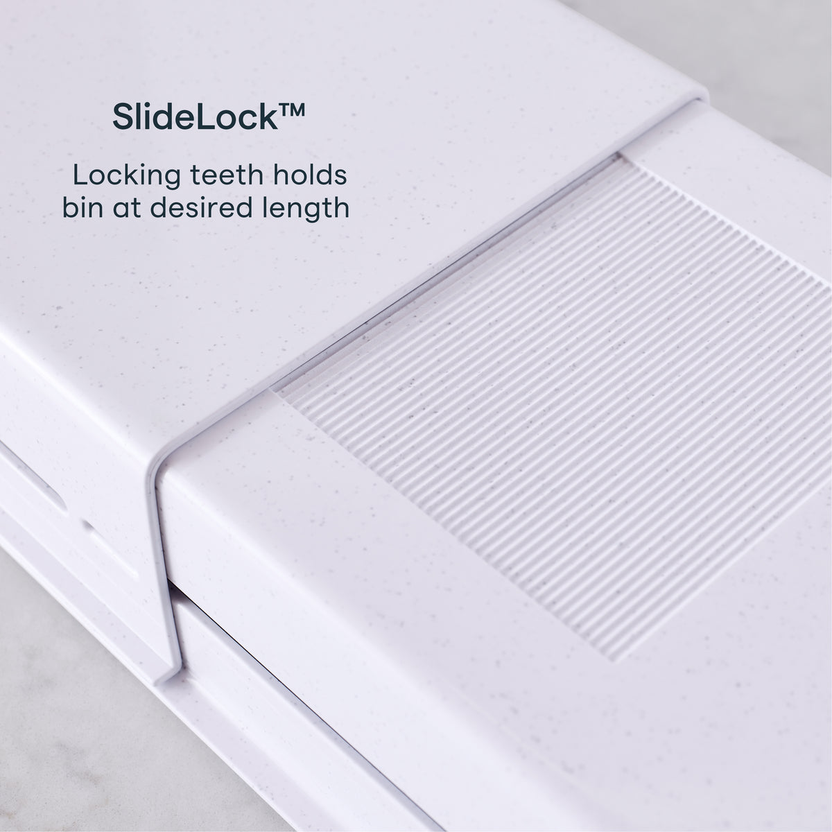 DrawerFit® Sliding Drawer Bin with SlideLock™ Technology