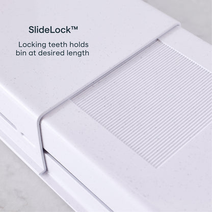 DrawerFit® Sliding Drawer Bin with SlideLock™ Technology