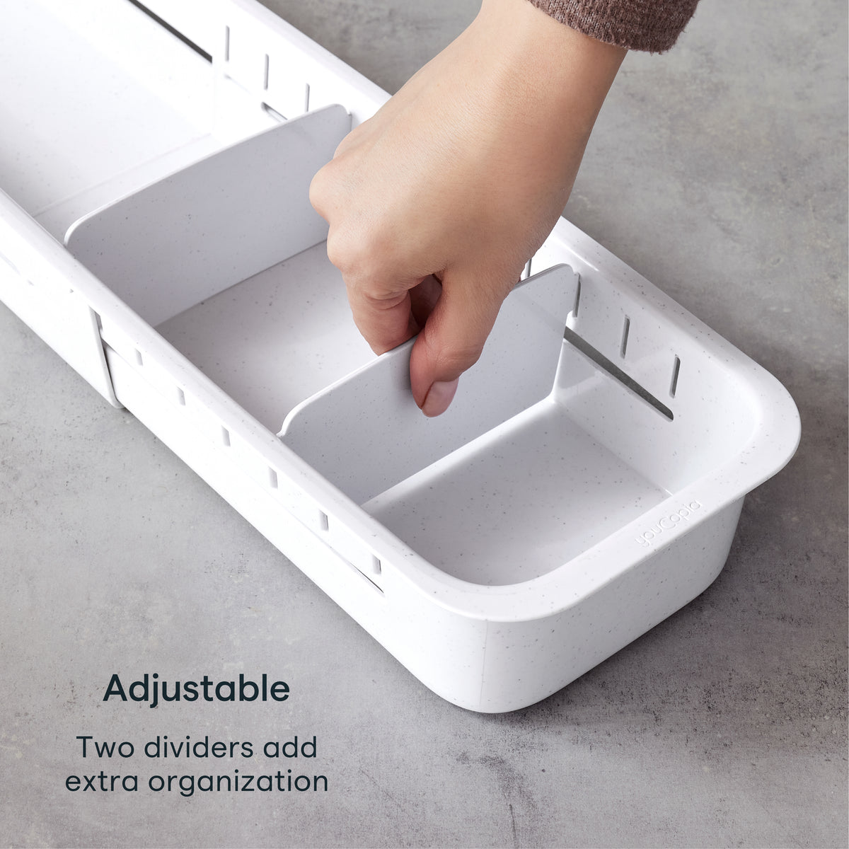 DrawerFit® Sliding Drawer Sorter with SlideLock™ Technology