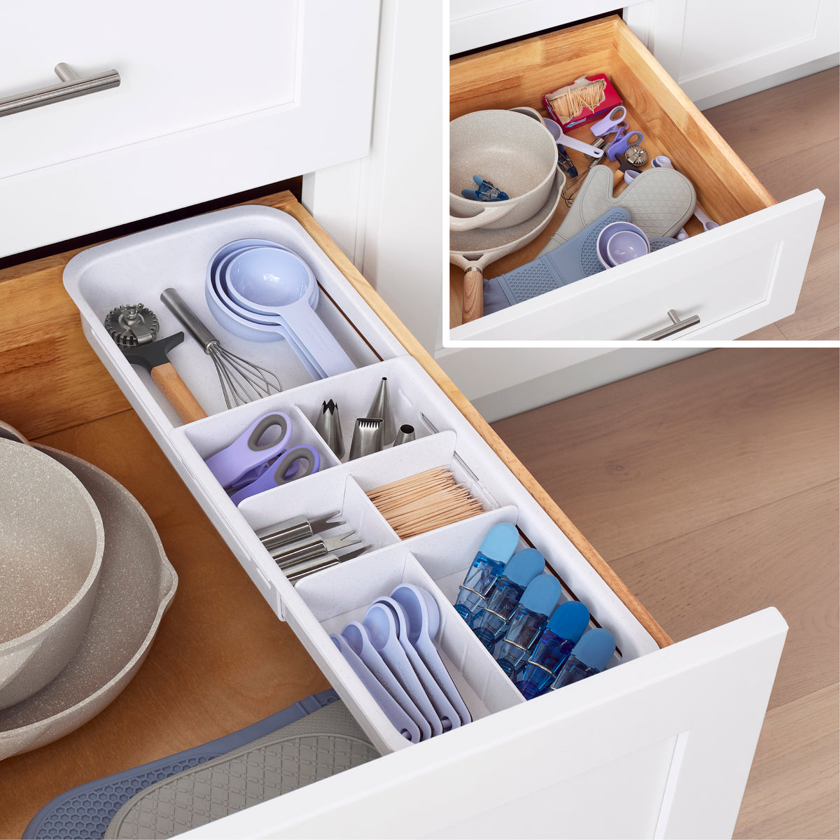 DrawerFit® Sliding Drawer Tray with SlideLock™ Technology
