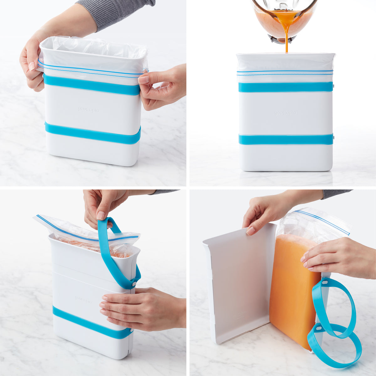 FreezeUp® Food Block Maker, 6 Cup