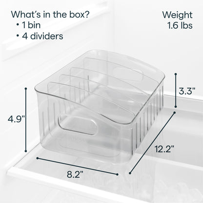FreezeUp® Freezer Bin, 12"