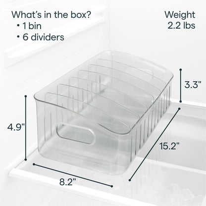 FreezeUp® Freezer Bin, 15"